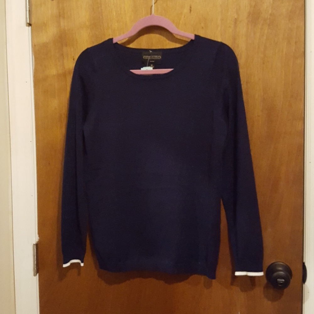 Navy Crewneck Sweater